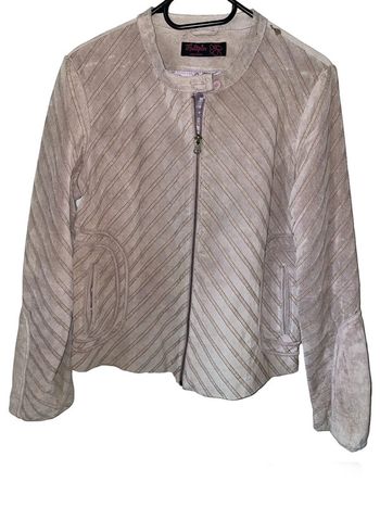 Veste en cuir#multiples créateur # taille 40