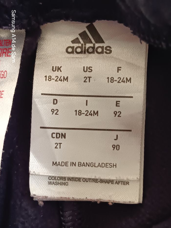 Jogging fille adidas 18-24 mois - photo numéro 4