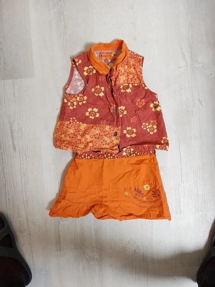 Ensemble été Adélie 4 ans
