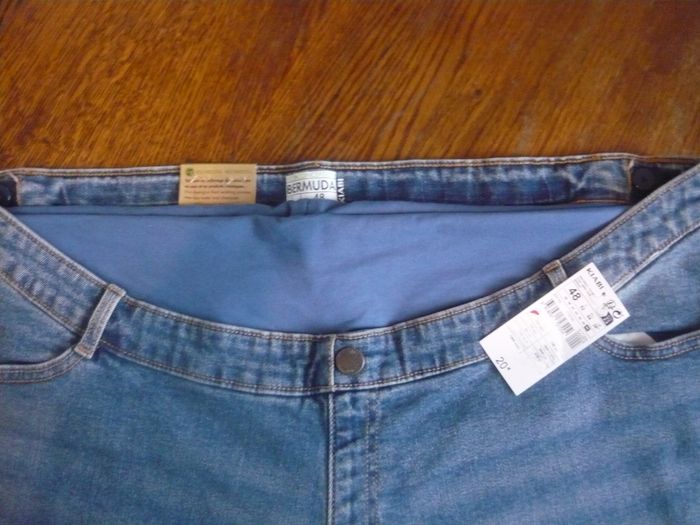 short en jean de grossesse - photo numéro 3