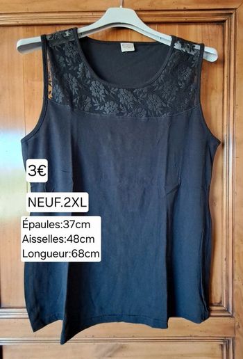 Débardeur pour femme taille 2XL