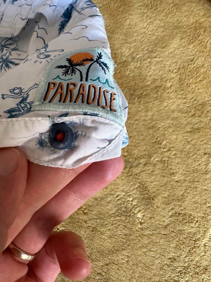 Chemise manches courtes sergent major 4 ans - photo numéro 4