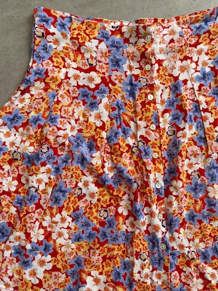 Jupe à fleurs Promod - photo numéro 2