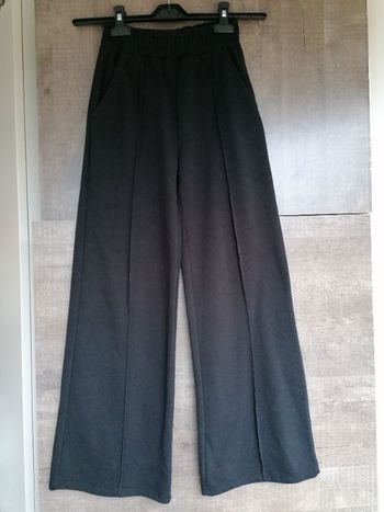 Pantalon large noir