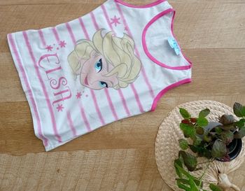 T-shirt Reine des Neiges 4 ans Elsa