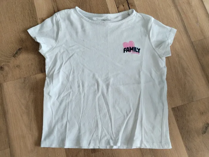 T-shirt fille 6 ans in extenso