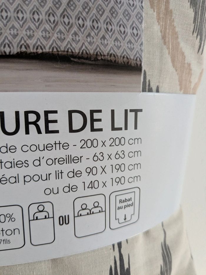 Parure de lit 200x200 - photo numéro 2