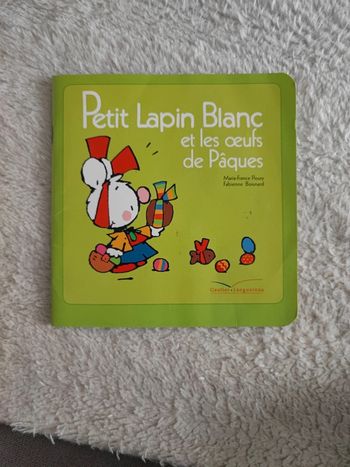 Livre Le Petit Lapin Blanc