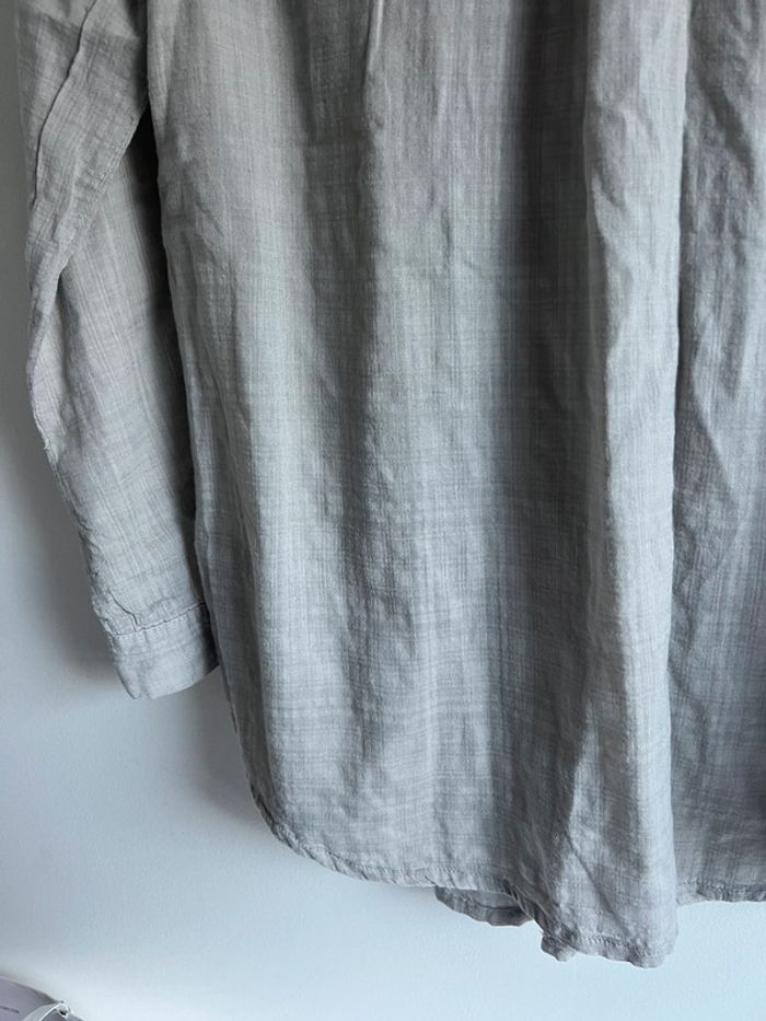 Blouse grise carreaux - photo numéro 6