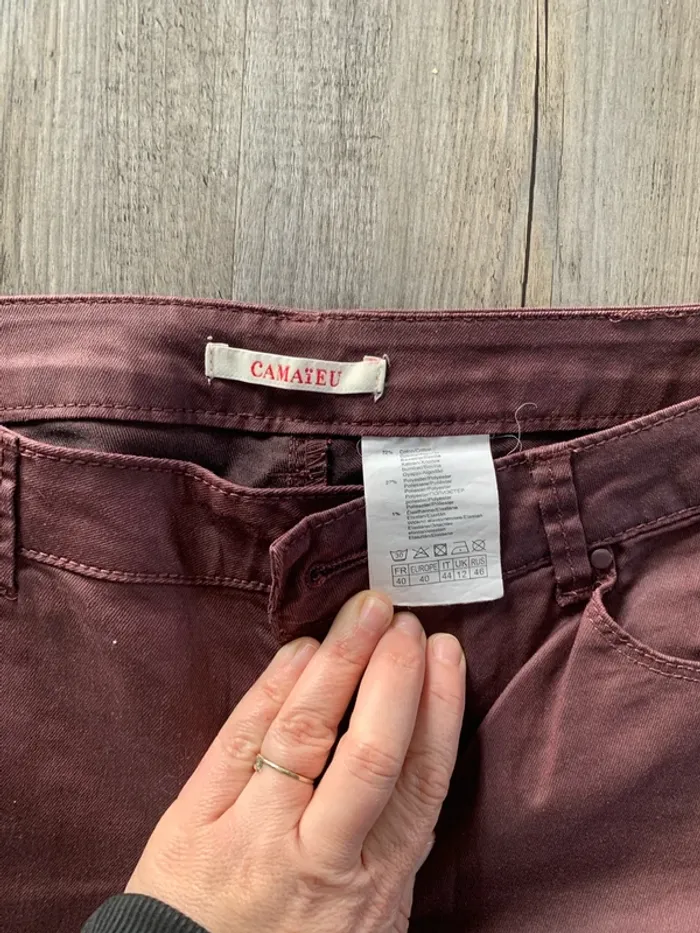 Pantalon enduit - photo numéro 3