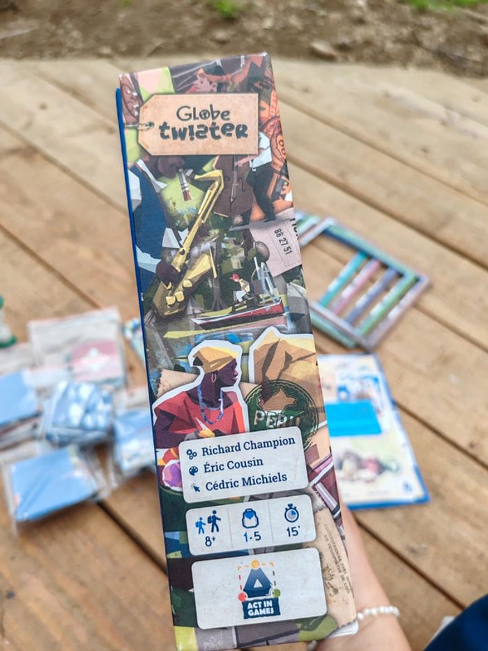 Jeu de société globe twister - photo numéro 10