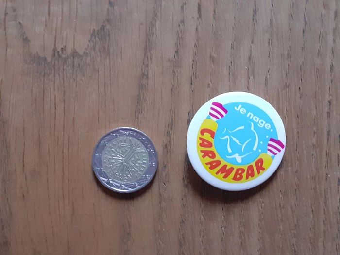 Badge carambar vintage - photo numéro 2