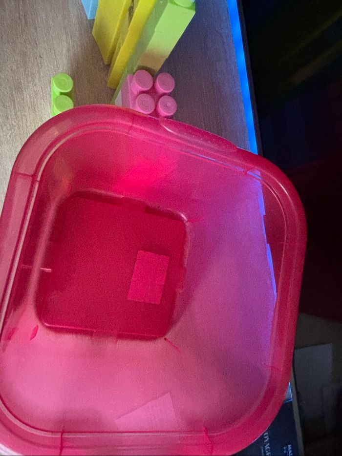 Grosse boîte rose gros lego abrick eccoifer - photo numéro 5