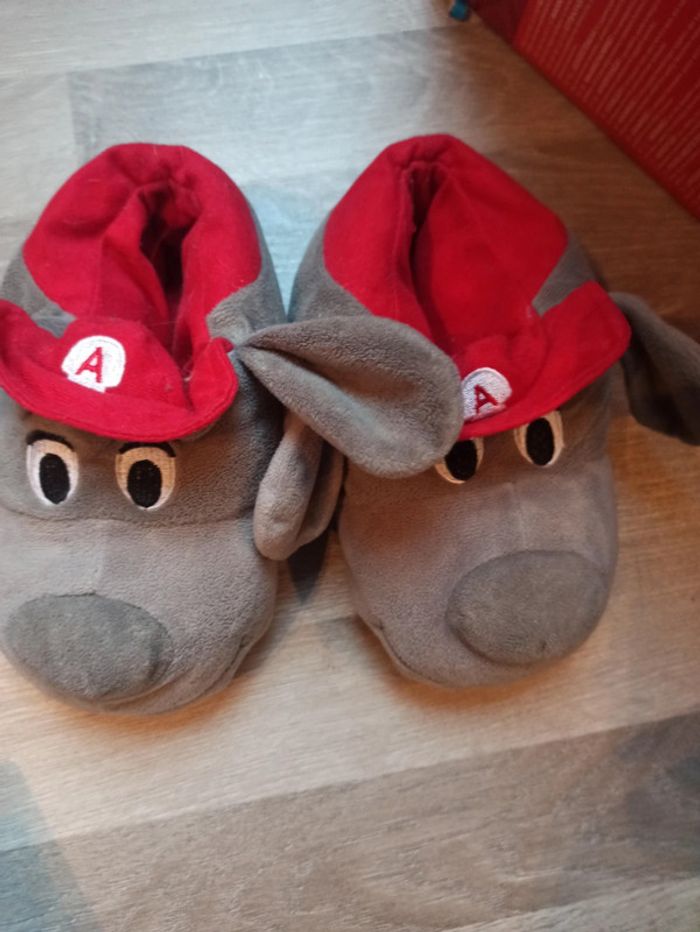 Chaussons chaud chien