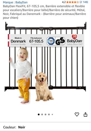 Barrière de sécurité enfant/animal BabyDan