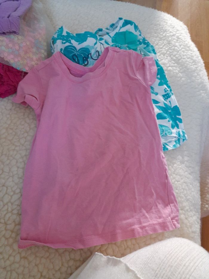 3 ans 2 t-shirt fille - photo numéro 4