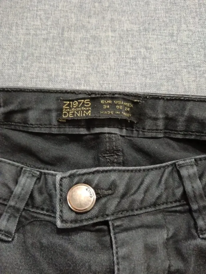 C63 pantalon noir zara 34 - photo numéro 3