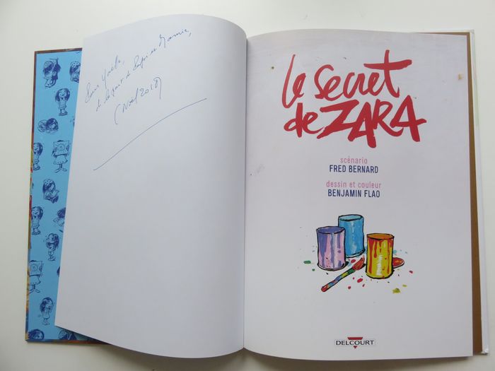 BD jeunesse : Le secret de Zara (Fred Bernard & Benjamin Flao) - photo numéro 2