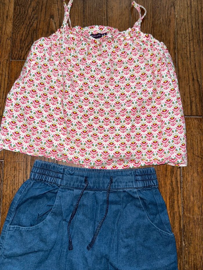 Débardeur sergent major et jupe Monoprix 5 ans - photo numéro 2