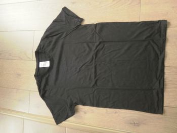 T-shirt basique à MC noir Ado/Homme M - Décathlon