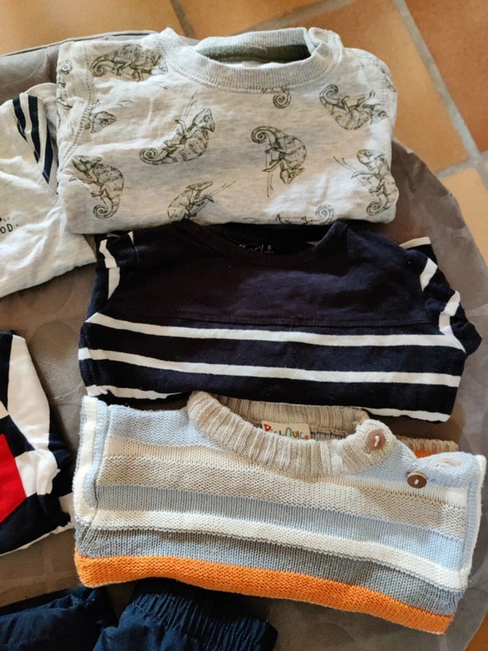 Lot vêtements hiver automne taille 6 mois - photo numéro 3