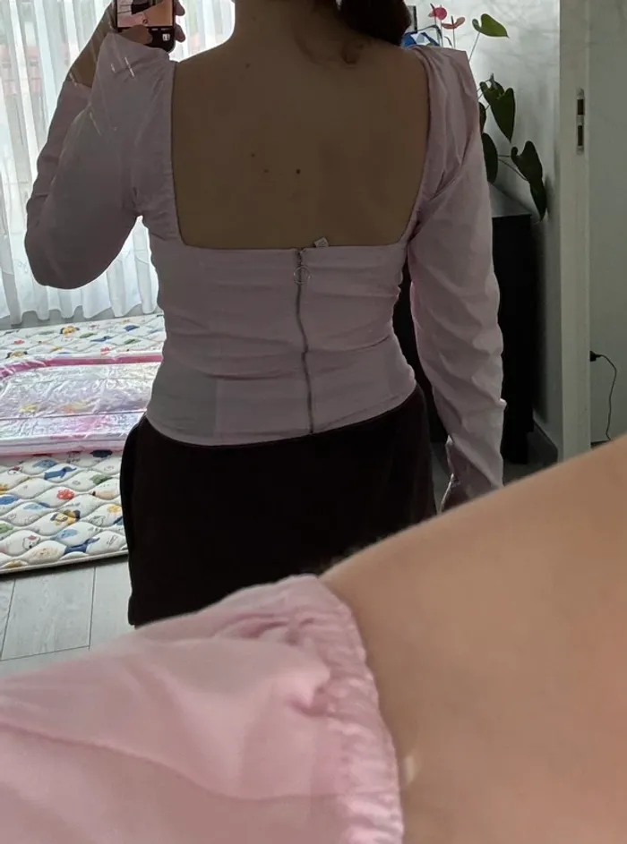 Chemise col V - photo numéro 3