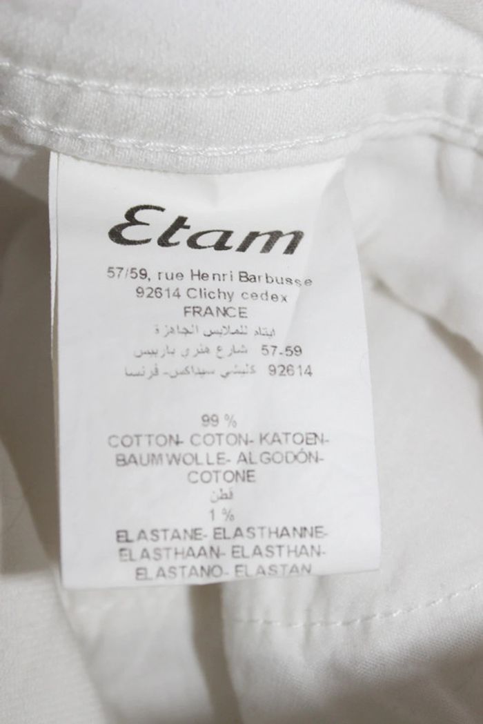 Jean blanc Etam - photo numéro 7