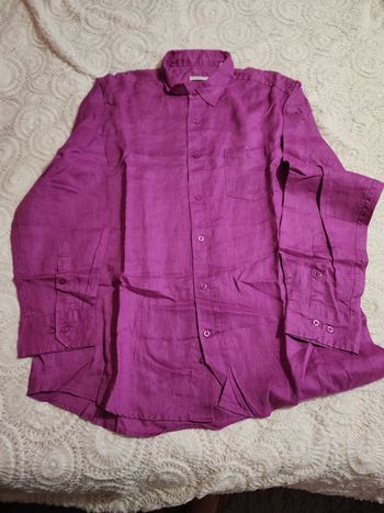 Chemise violine