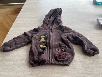 Gilet marron 12 mois