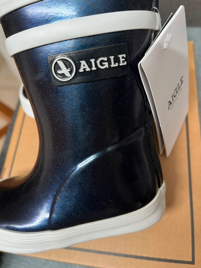 Bottes de pluie Aigle t19 - photo numéro 2