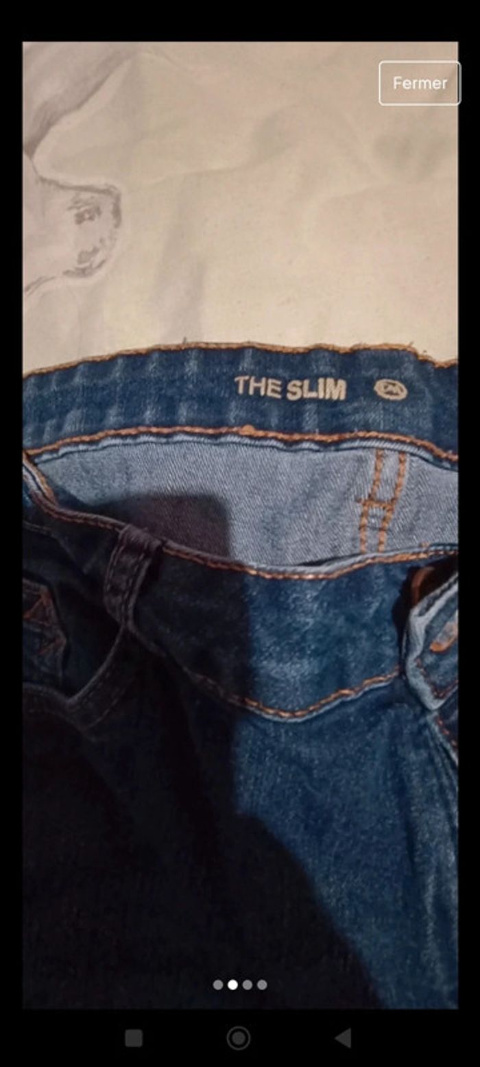 Pantalon 44 slim - photo numéro 2