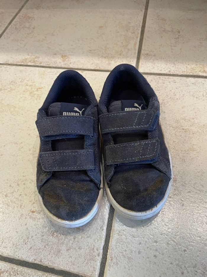 Baskets Puma à scratchs taille 28 - photo numéro 2