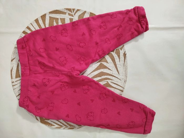 Pantalon jogging épais rose Fagottino 24 mois - photo numéro 3