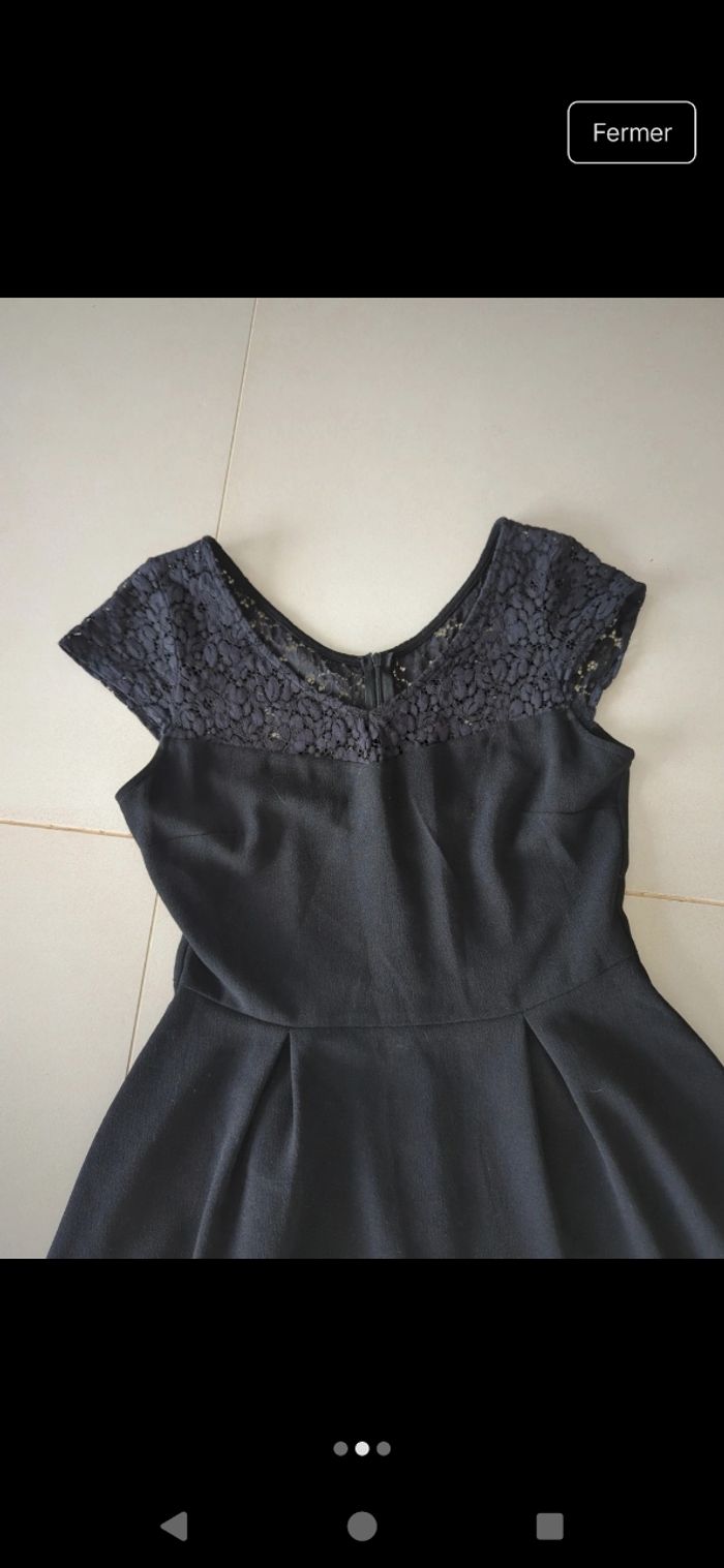 Robe dentelle camaïeu taille 38 - photo numéro 2