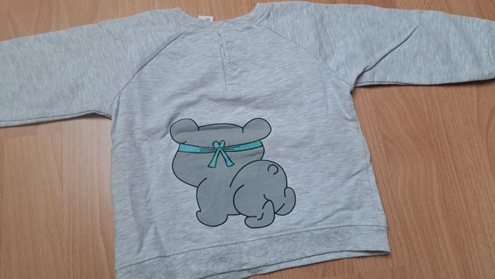 Pull gris - photo numéro 2