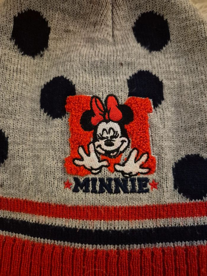 Ensemble bonnet + moufles Minnie - photo numéro 3