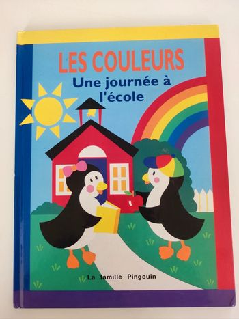 Livre enfant les couleurs / la famille pingouin EH