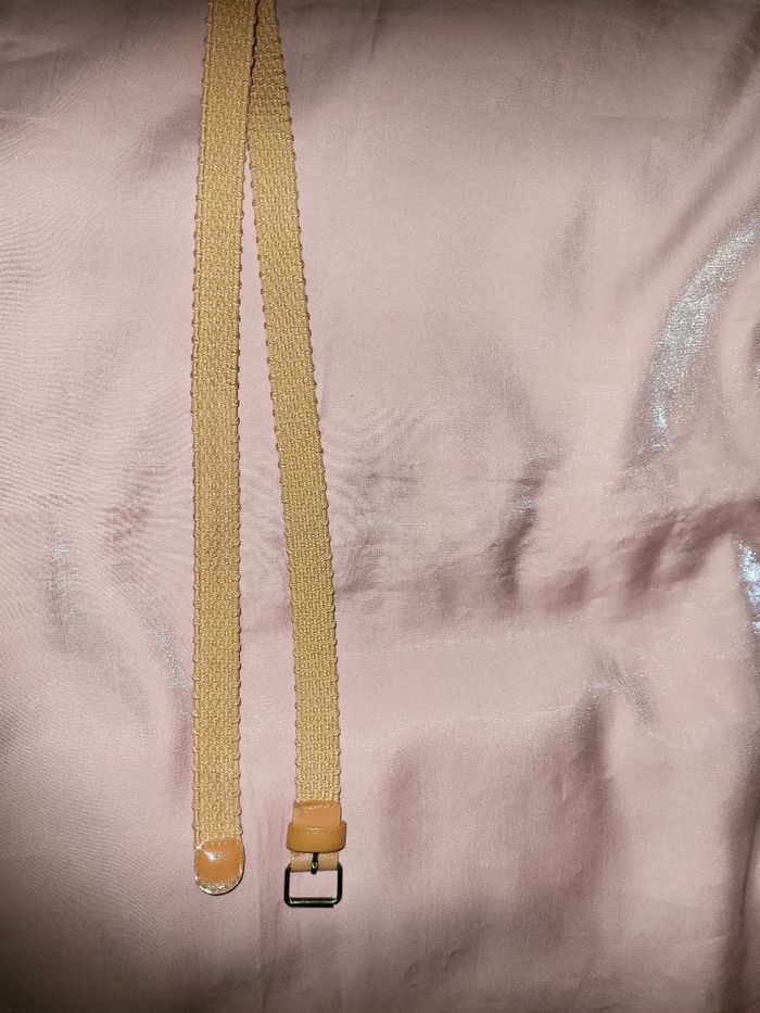 Ceinture tressee extensible taille 80 cm - photo numéro 2