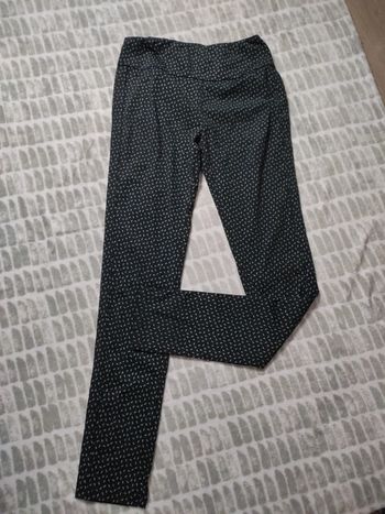 Pantalon noir à motifs extensible G-maxx taille 38