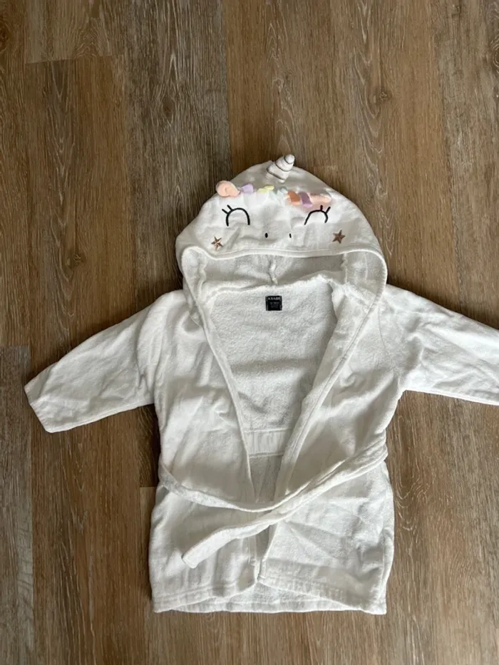Peignoir licorne