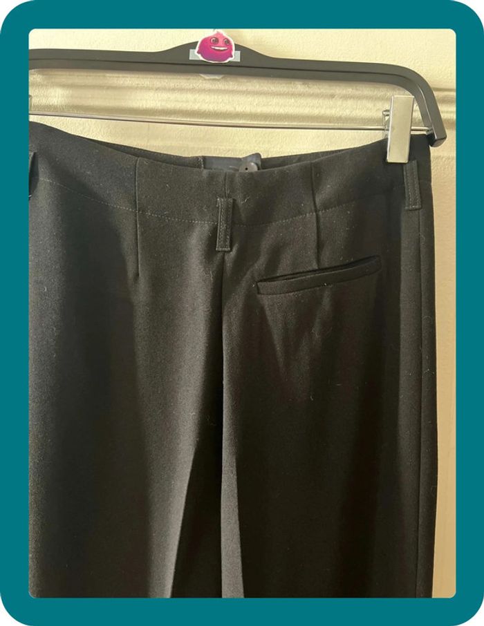 Pantalon Morgan palazzo en crêpe taille 38 - Anne Fontaine - photo numéro 5