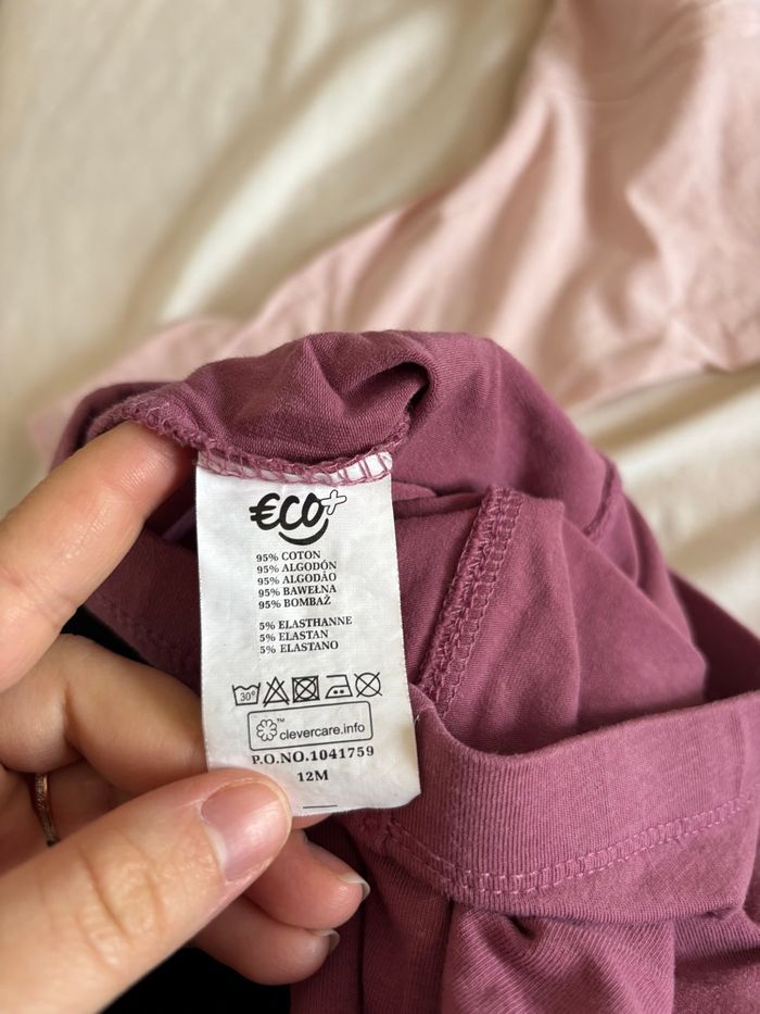 Lot de 2 leggings 12 mois - photo numéro 6