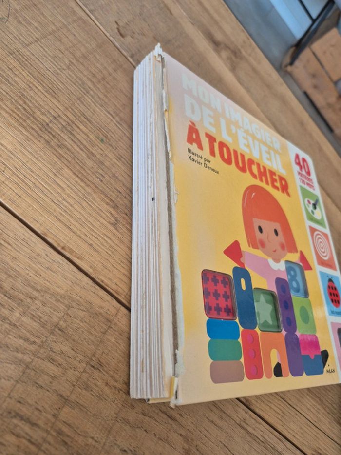 Lot de 2 – Mon grand imagier à toucher – Milan - photo numéro 9