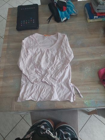 T-shirt manche longue  fille 10 ans