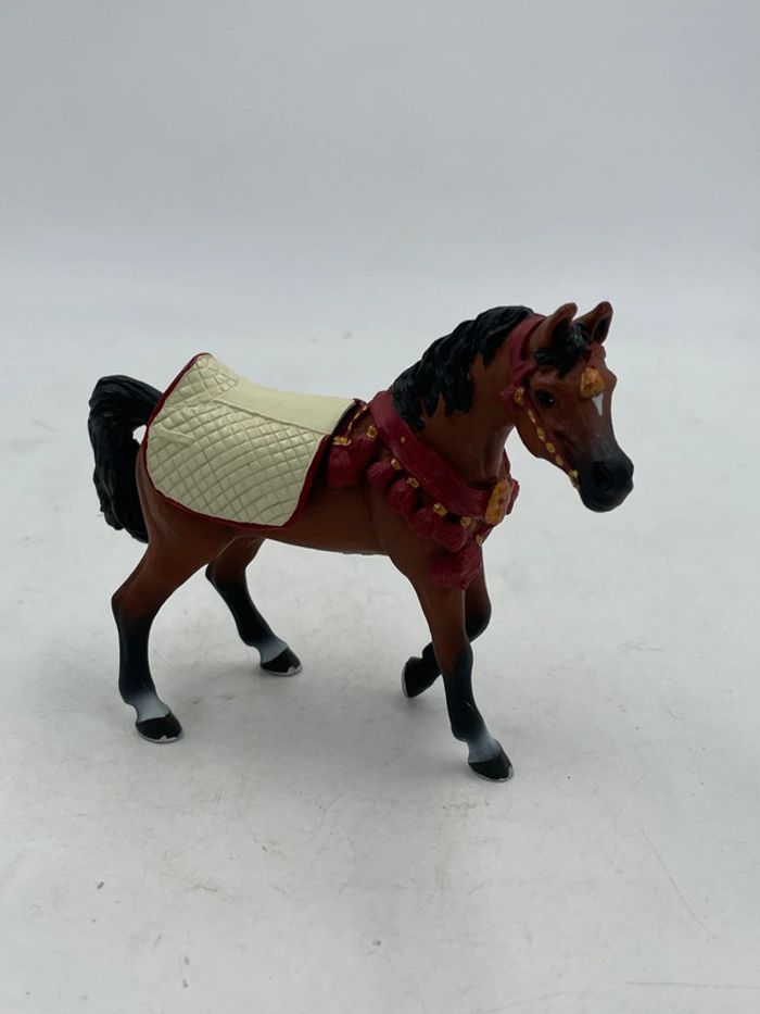 Figurine Papo Cheval Arabe + selle 14 x 10 cm 2013