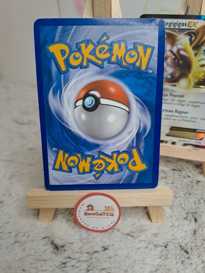 Duo Carte Pokémon Regigigas EX 82/99 99/99 Noir & Blanc Destinées Futures FR - photo numéro 7