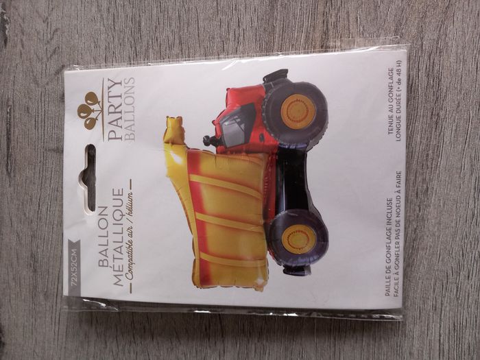 Ballon métallique camion benne chantier neuf