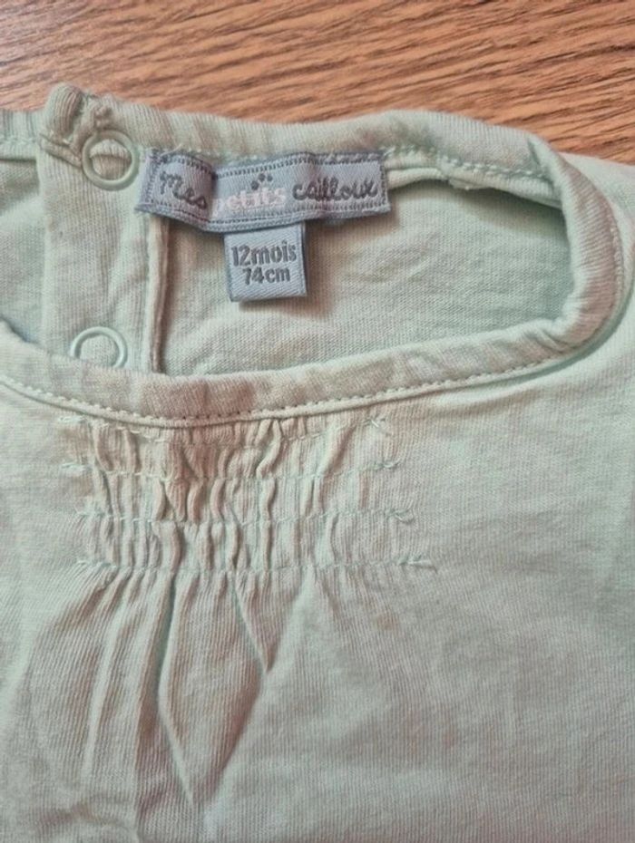 Ensemble Tee-shirt manche courte poisson et Short bloomer - photo numéro 10