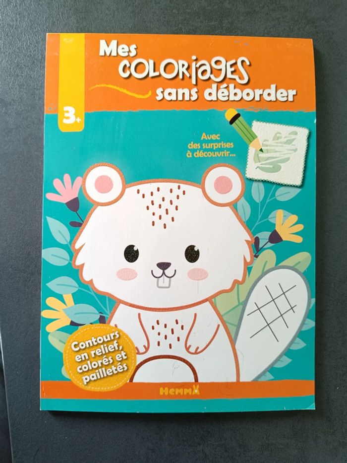 Mes coloriages sans déborder