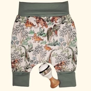 Mon petit dino-  Pantalon évolutif en sweat - 9-18 mois